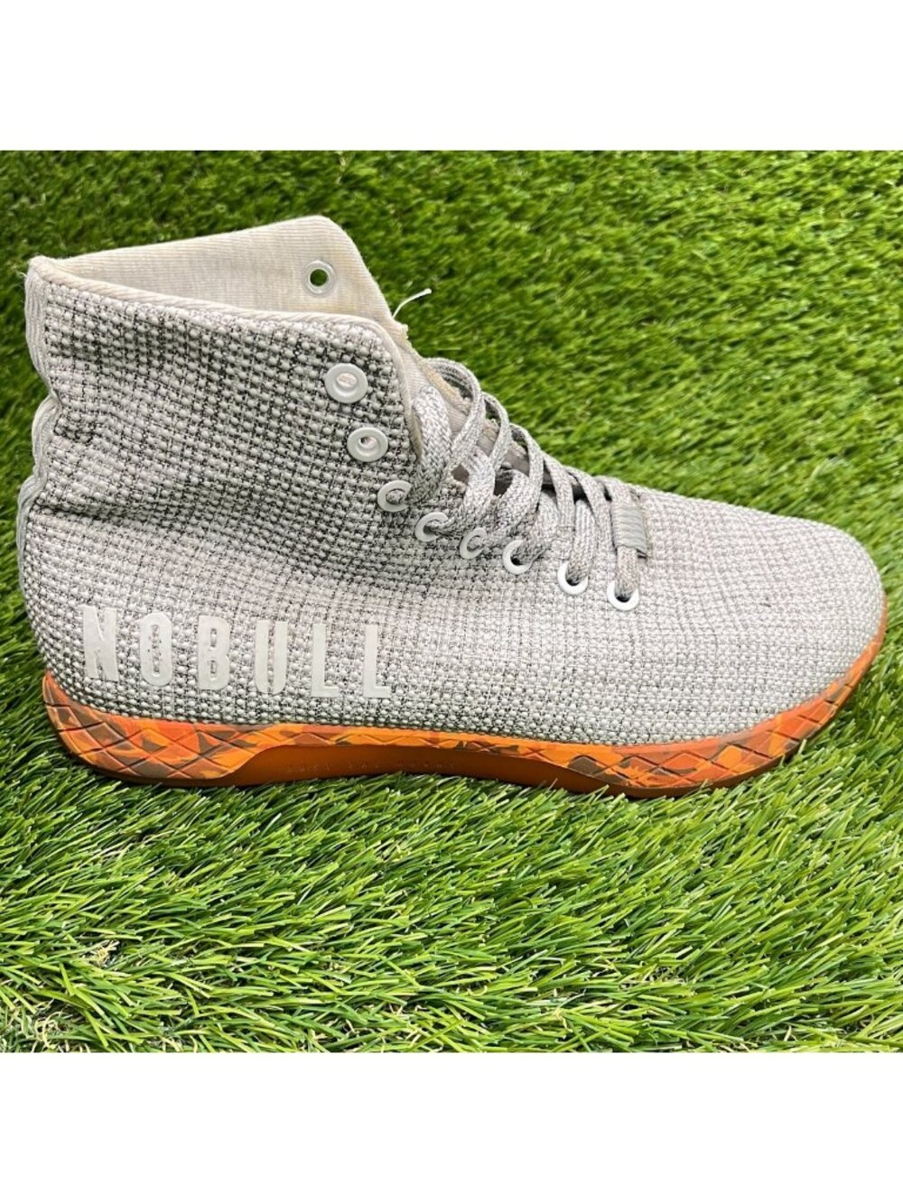 Nobull Outwork High-Top Womens Size 8.5 Mens 7 Gray Training Shoes Sneakers